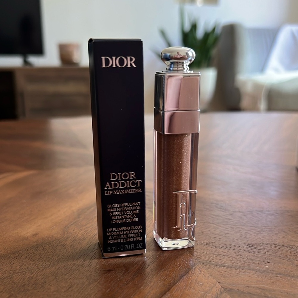 Dior Addict Lip Maximizer, Lip Plumping Gloss in Pure Copper
